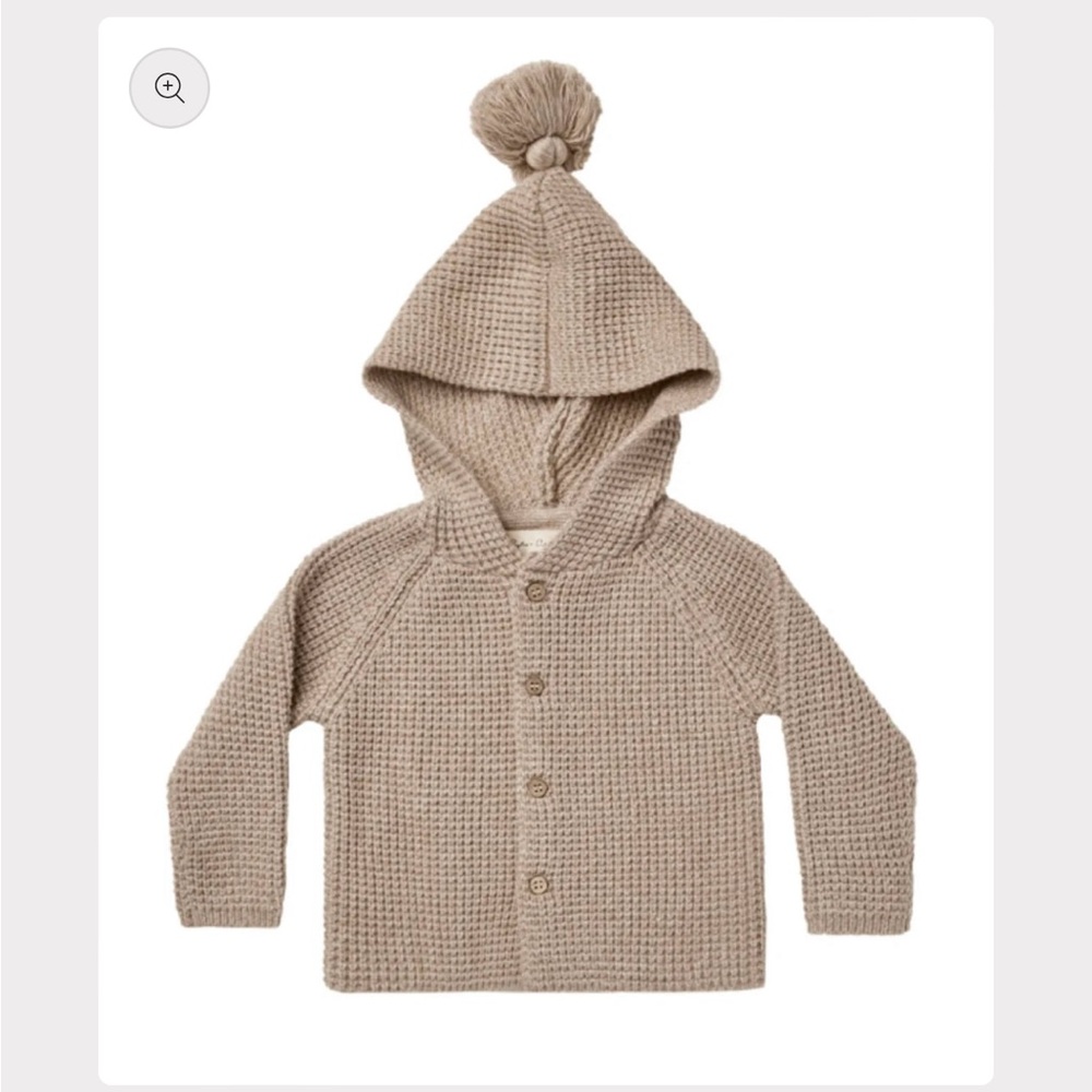 Rylee + Cru tassel cardigan 6- 12m.